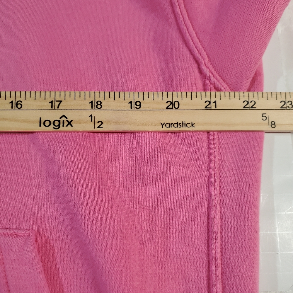 Nike Pink Hoodie with Small Swoosh Logo - Picture 4 of 8